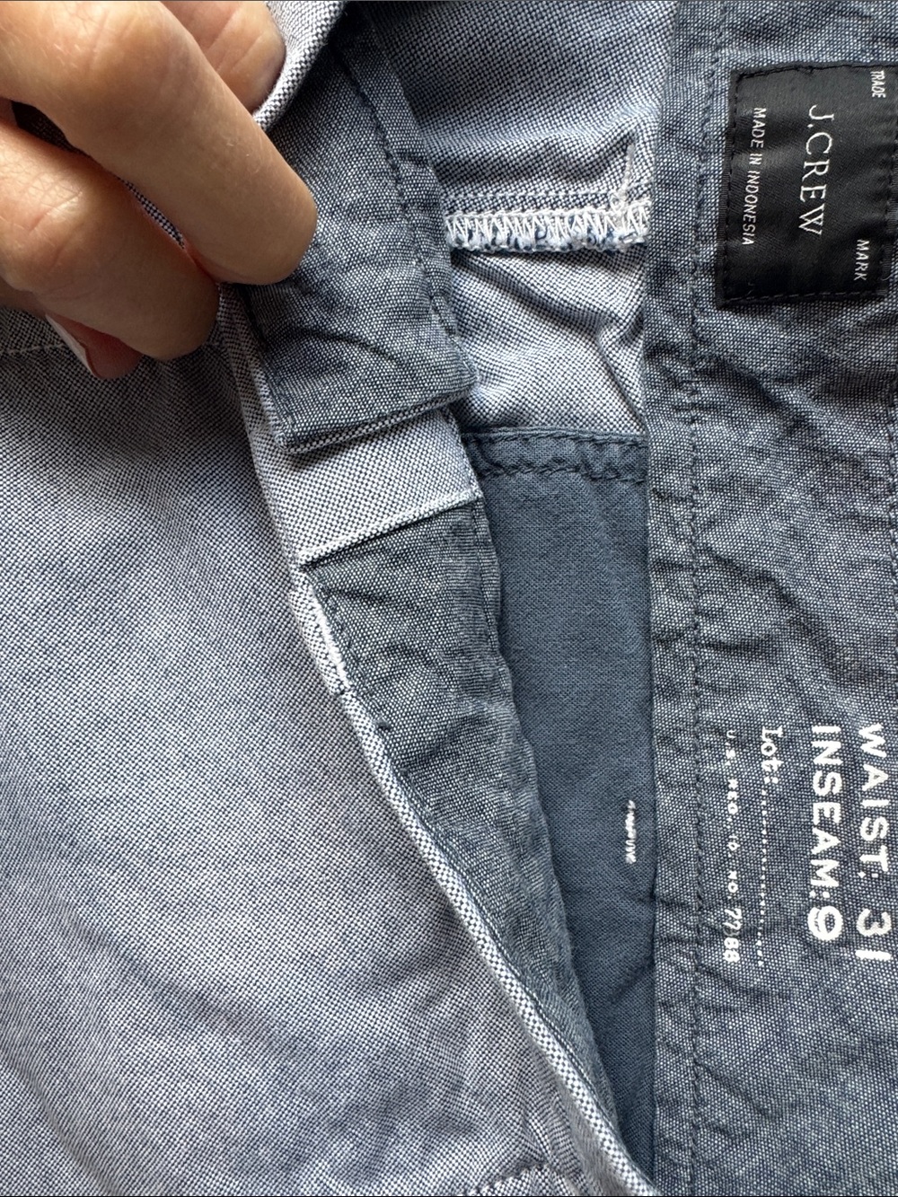 J. Crew Menās Light Blue Slim Jeans